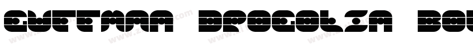 Guttman Drogolin Bol字体转换